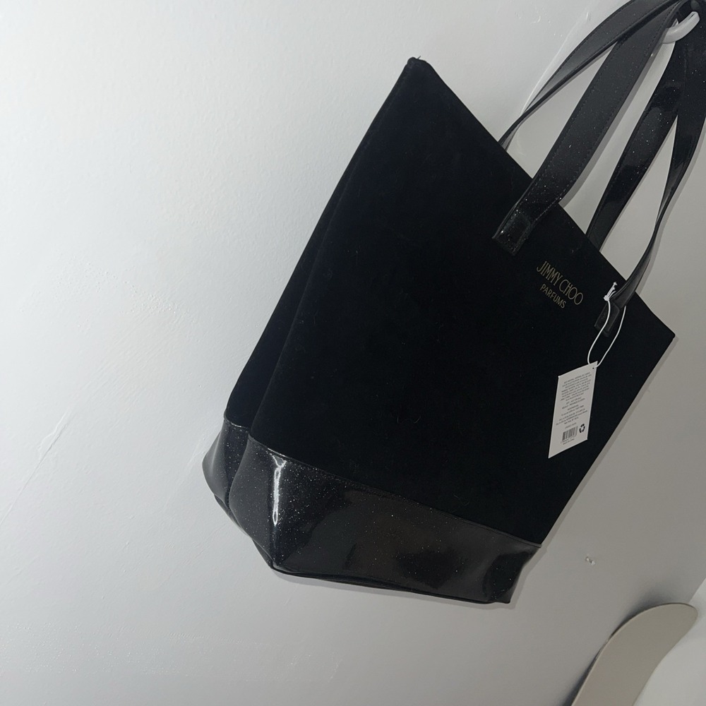 8N32/. Jimmy Choo exclusive Parfums Large tote bag NWT New - Picture 2 of 4